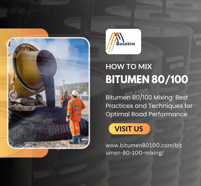 bitumen 80/100 mixing